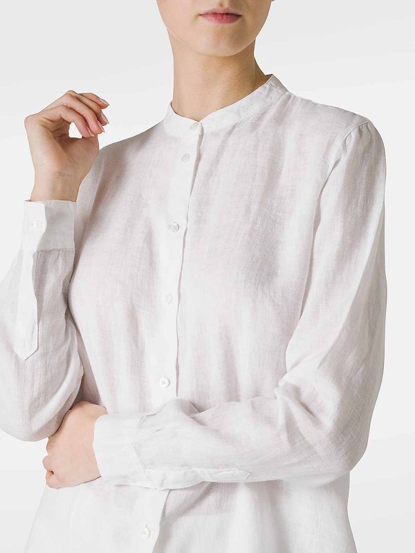 シャツ - 白 shop online: FAY