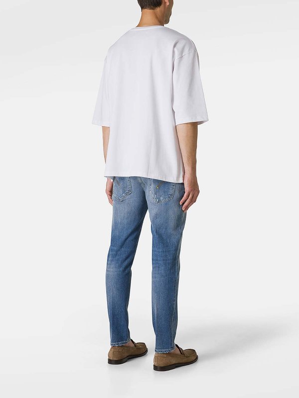 The Best Shops FIORUCCI: T-shirts - T-Shirt - Weiß