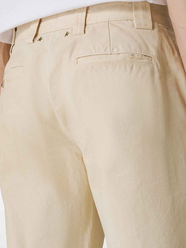 Regular Fit Cotton Chino Pants shop online: GOLDEN GOOSE