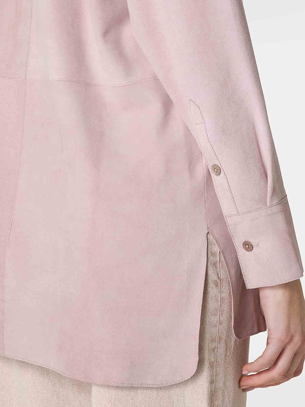 Suede Jacket With Cuffs shop online: LEATHER AUTHORITY