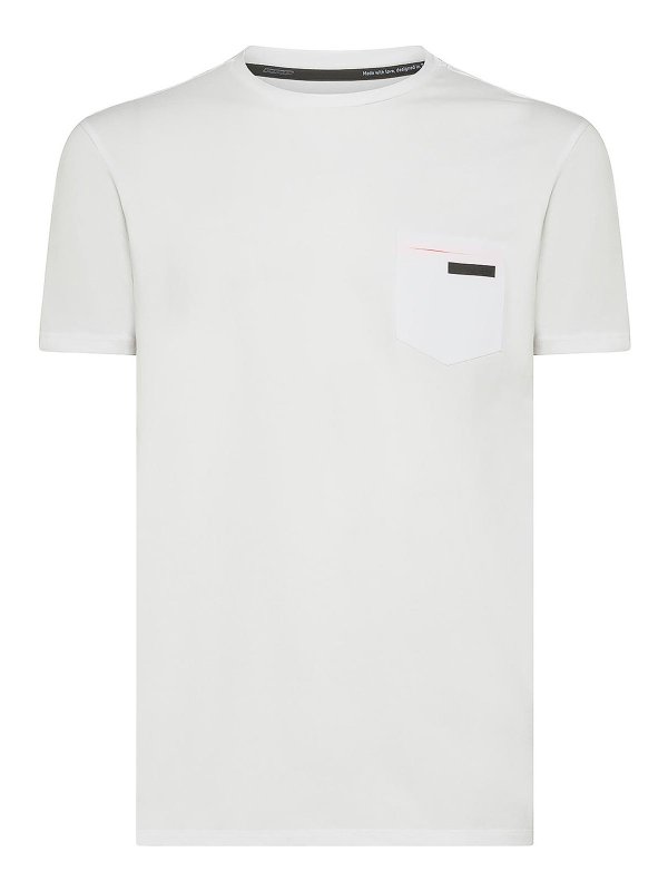 RRD Roberto Ricci Designs: t-shirts - Stretch Cotton T-Shirt With Pocket
