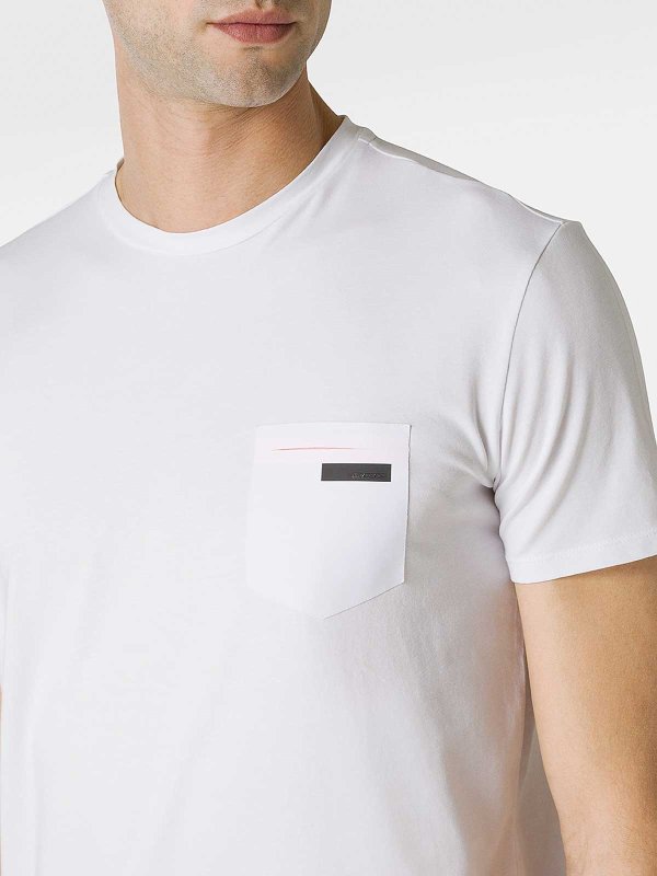 Stretch Cotton T-Shirt With Pocket shop online: RRD Roberto Ricci Designs