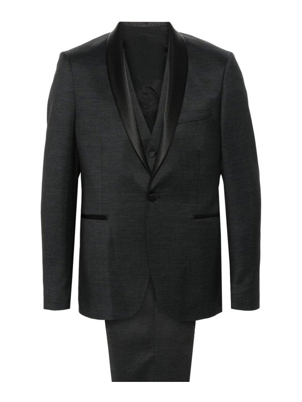 TAGLIATORE: formal suits - Single Breasted Wool Blend Suit
