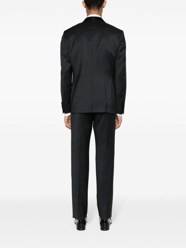 Single Breasted Wool Blend Suit shop online: TAGLIATORE