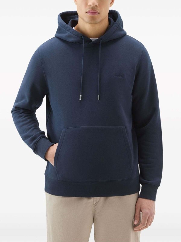 The Best Shops WOOLRICH: Sweatshirts und Pullover - Sweatshirt - Blau