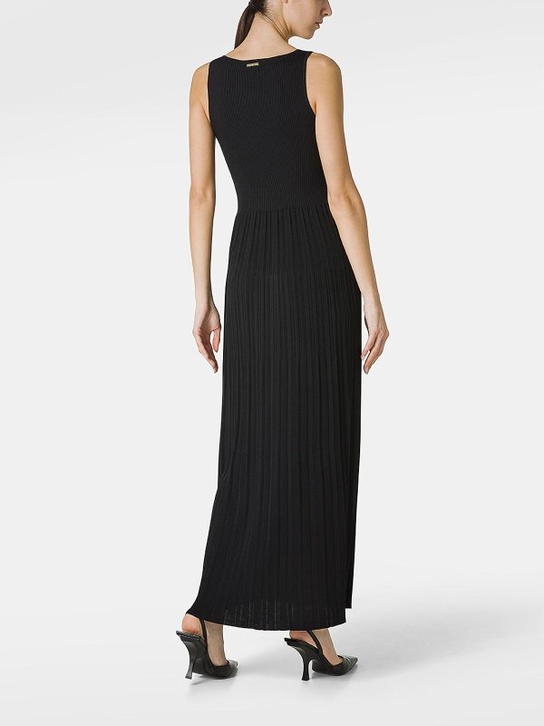 The Best Shops MICHAEL KORS: maxi dresses - Long Ribbed Stretch Viscose Dress
