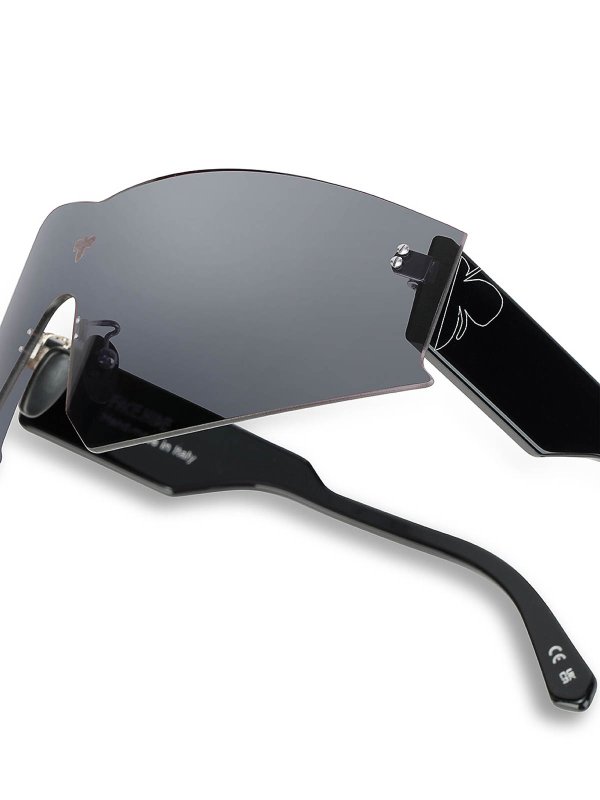 The Best Shops FACE.HIDE: Occhiali - Occhiale In Acetato Dalla Forma Futuristica