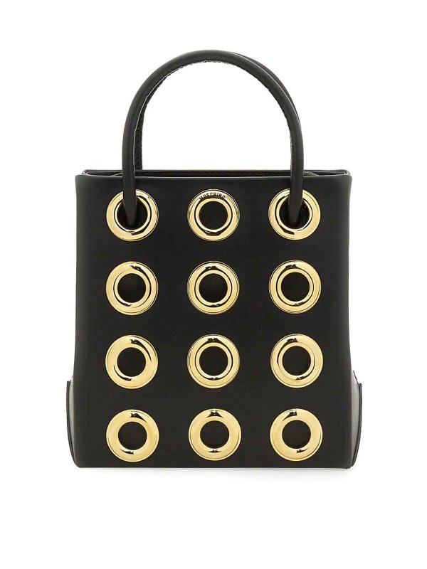 MOSCHINO: クロスボディバッグ - クロスボディバッグ - 黒