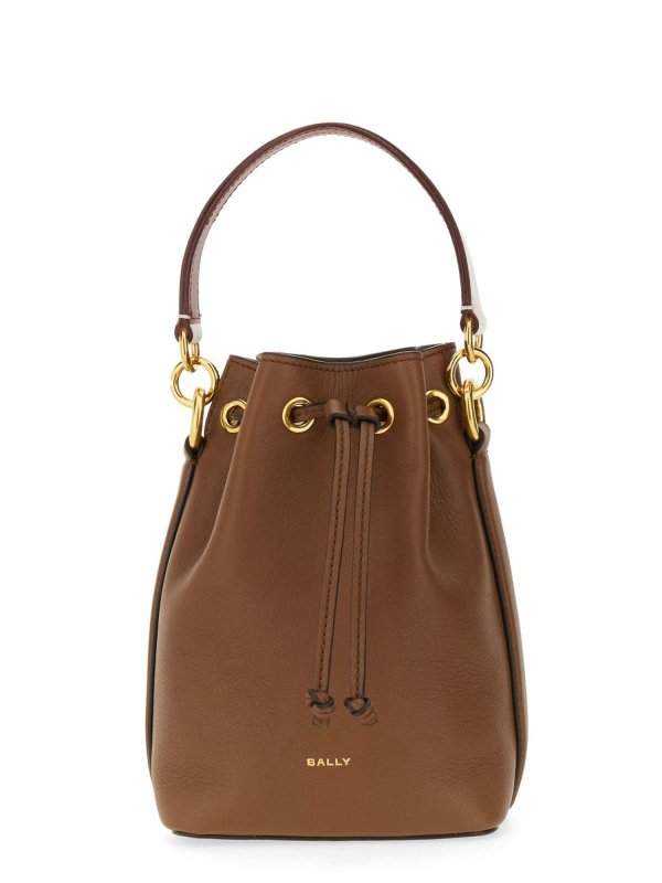 The Best Shops BALLY: Bucket bags - Mini Code Bucket Bag
