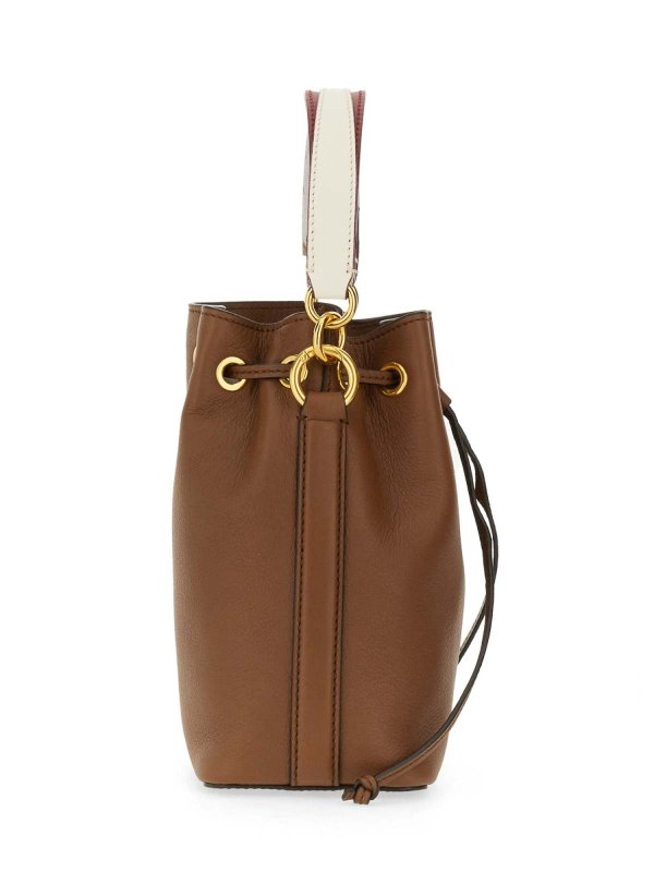 Mini Code Bucket Bag shop online: BALLY