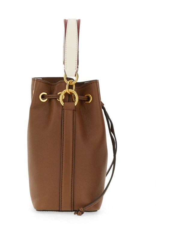 The Best Shops BALLY: Mini Code Bucket Bag