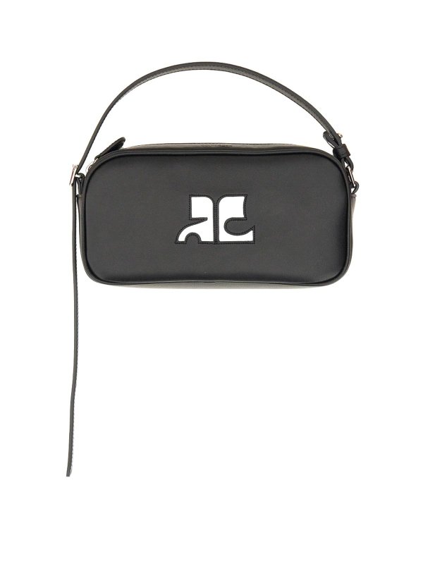 Courreges: ショルダーバッグ - ショルダーバッグ - 黒