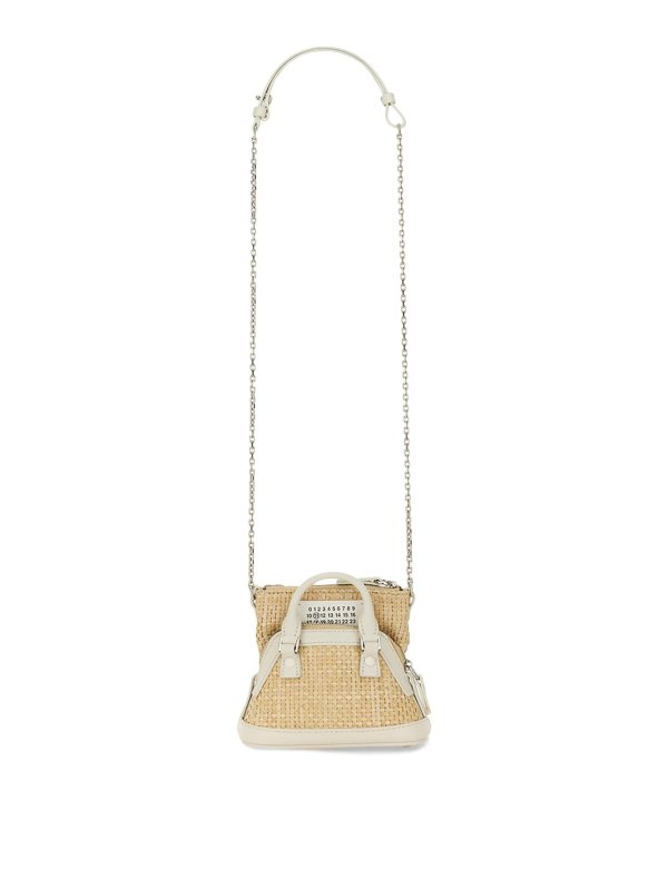 Maison Margiela: クロスボディバッグ - クロスボディバッグ - ライトグレー