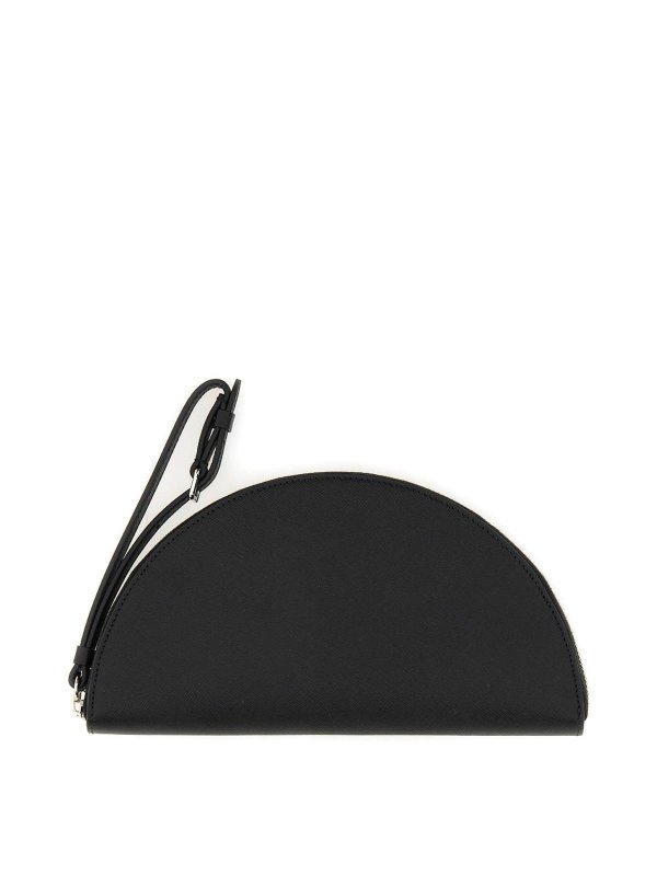 Maison Margiela: clutches - Micro Halfmoon Pouch