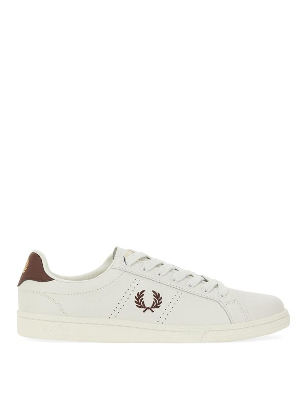 FRED PERRY: trainers - Leather sneakers