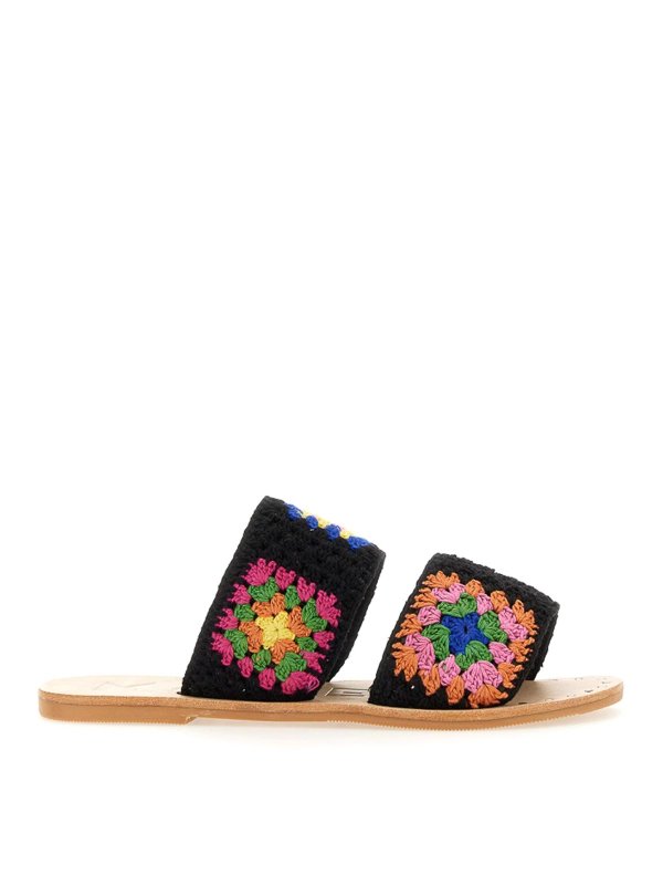 MANEBI: sandals - Two bands sandals