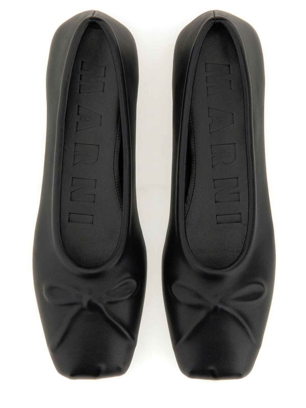 Marni: flat shoes online - Little Bow flats