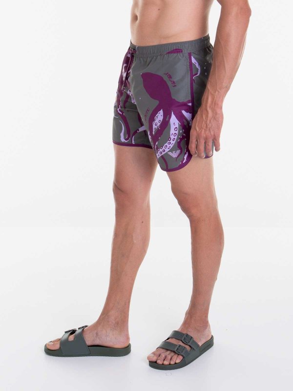 EMPORIO ARMANI: Shorts de bain online - Short De Bain - Vert