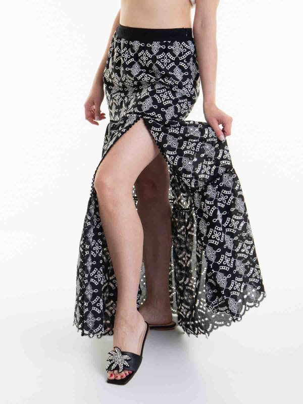 ERMANNO SCERVINO buy online Jupe Longue - Noir