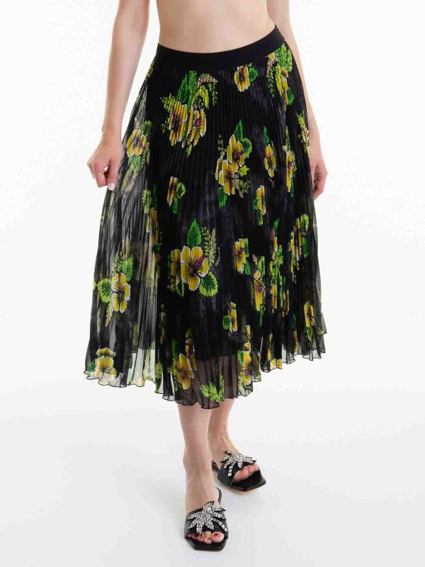 The Best Shops ERMANNO SCERVINO: Knee length skirts & Midi - Loose Fit Floral Jacket