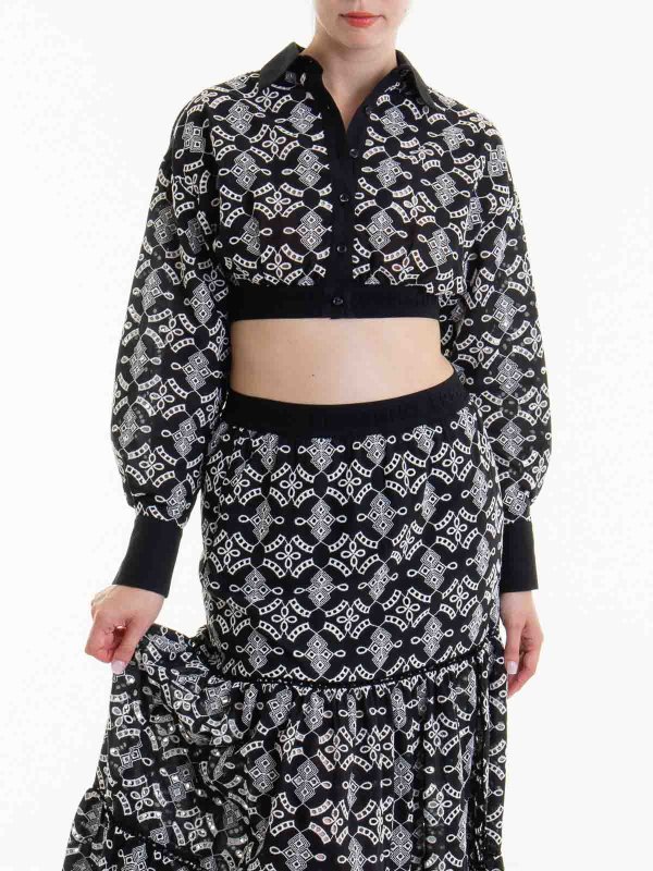 The Best Shops ERMANNO SCERVINO: シャツ - シャツ - 黒