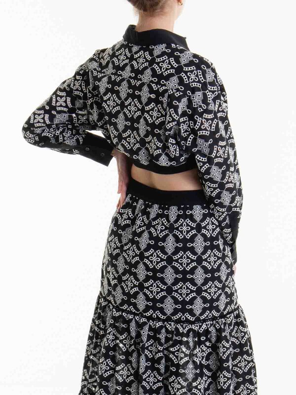 シャツ - 黒 shop online: ERMANNO SCERVINO