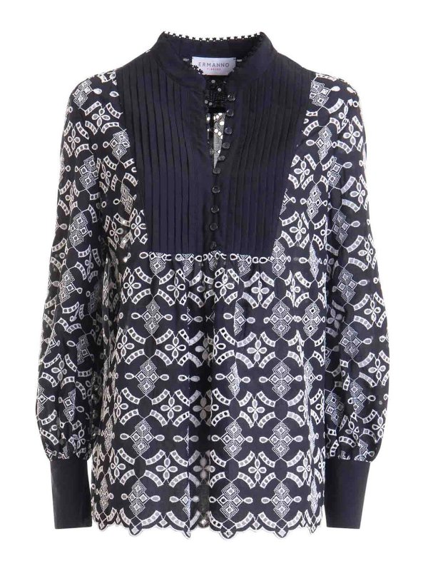 ERMANNO SCERVINO: tunics - Loose Fit Round Neck Tunic