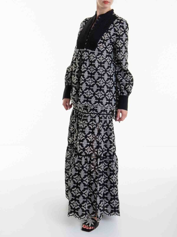 ERMANNO SCERVINO: tunics online - Loose Fit Round Neck Tunic