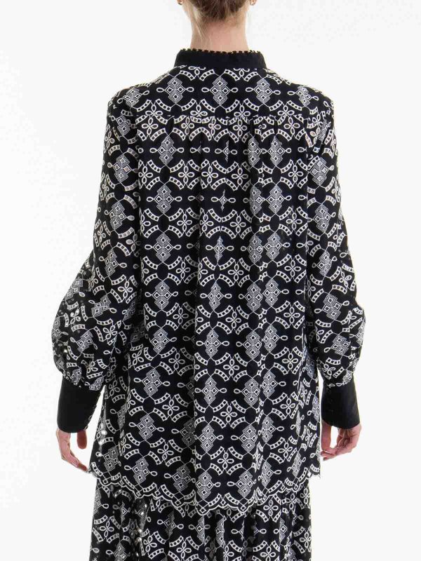 Loose Fit Round Neck Tunic shop online: ERMANNO SCERVINO