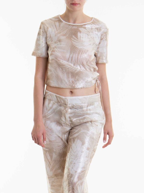 The Best Shops ERMANNO SCERVINO: Tops y camisetas sin mangas - Top - Beis