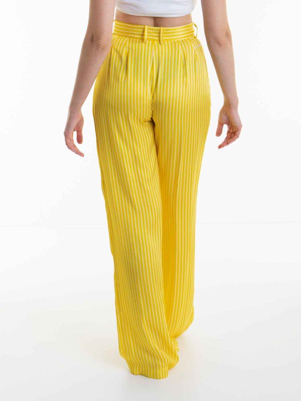 カジュアルパンツ - イエロー shop online: ERMANNO SCERVINO