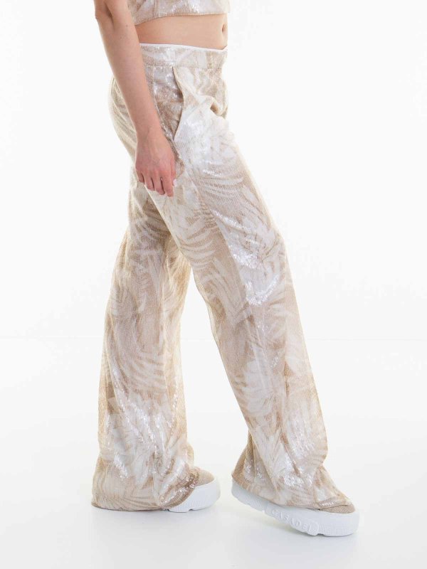 ERMANNO SCERVINO: カジュアルトラウザー online - カジュアルパンツ - ベージュ