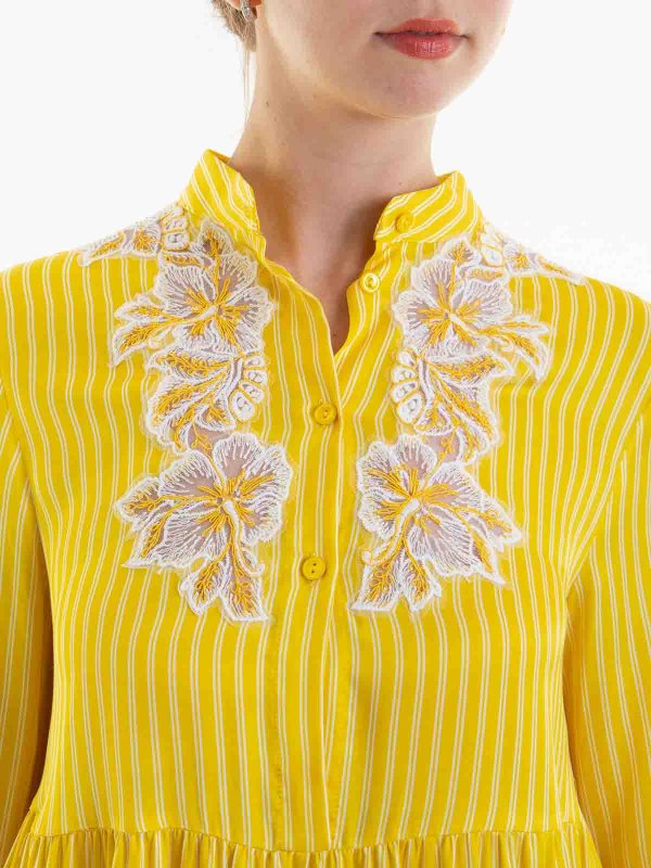 ERMANNO SCERVINO buy online Knielanges Kleid - Gelb