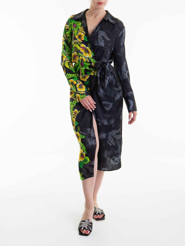 The Best Shops ERMANNO SCERVINO: Vestidos media pierna - Vestido Midi - Negro