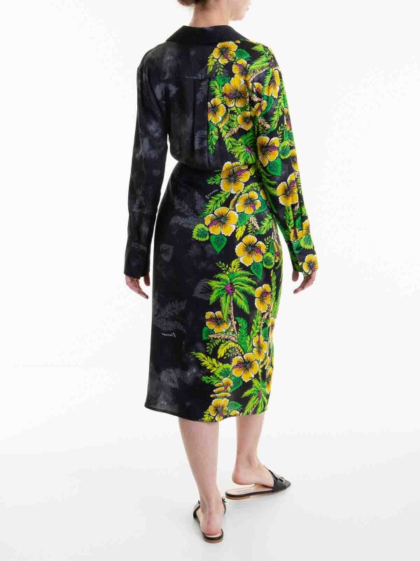 Vestido Midi - Negro shop online: ERMANNO SCERVINO