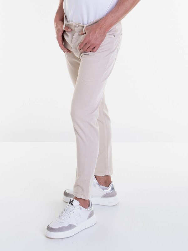 JOHN RICHMOND: Jeans évasés online - Jean Bootcut - Beige