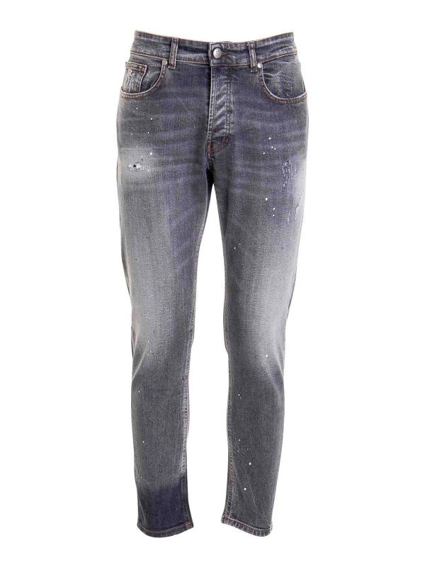 JOHN RICHMOND: bootcut jeans - Slim Fit Five Pocket Jeans