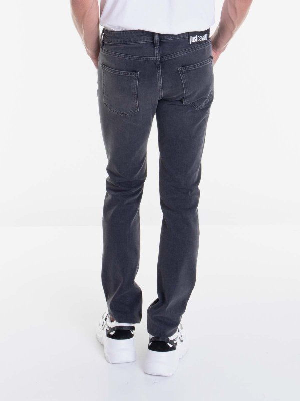 Slim Fit Five Pocket Jeans shop online: JUST CAVALLI