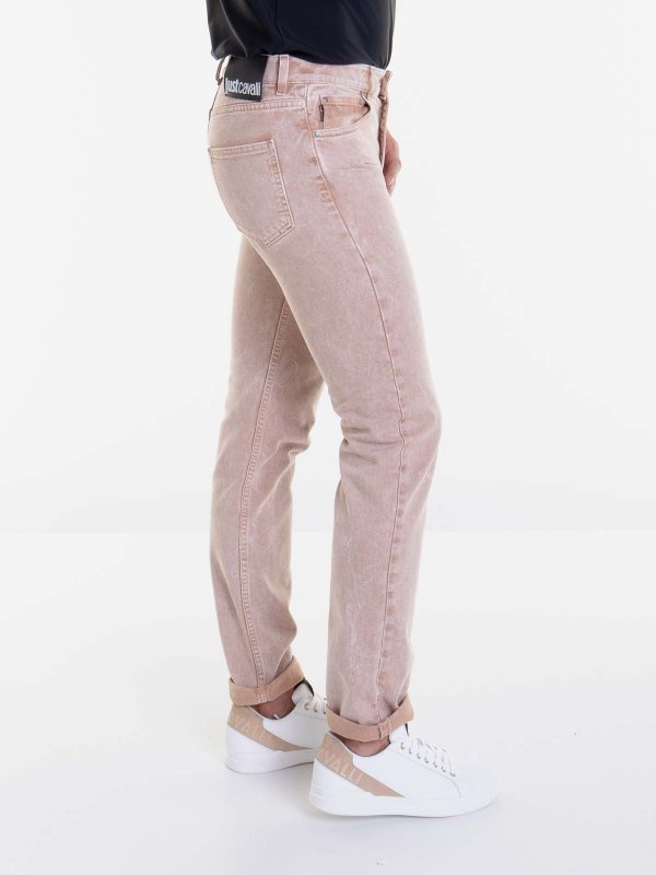 JUST CAVALLI: jeans bootcut online - Jeans con tasca applicata