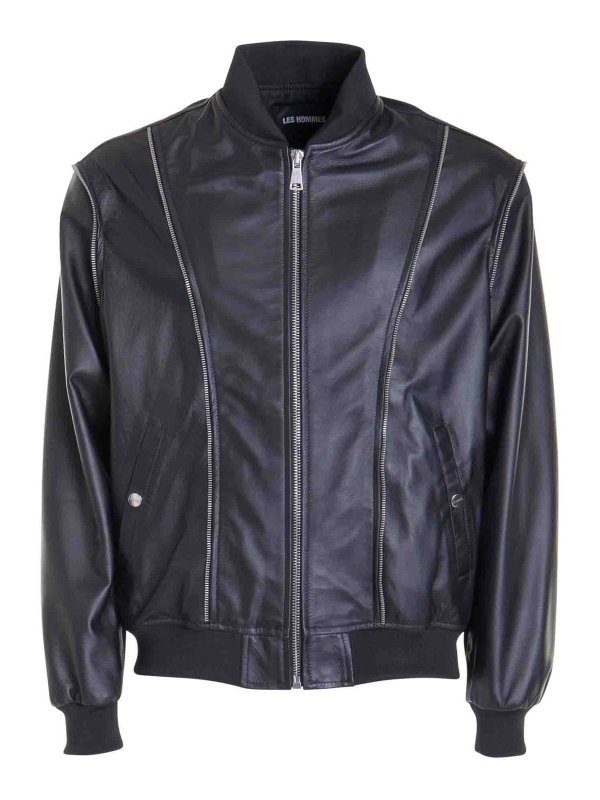 LES HOMMES: カジュアルジャケット - カジュアルジャケット - 黒