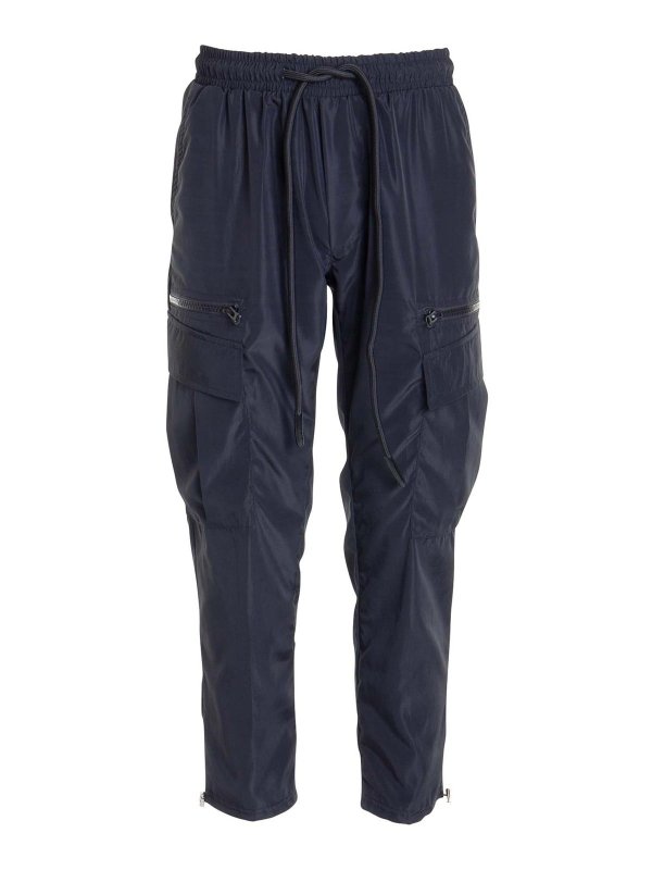 LES HOMMES: スウェットパンツ - トラックスーツ ボトムス - 黒