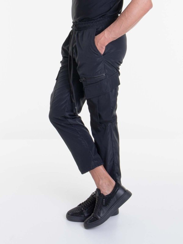 LES HOMMES: スウェットパンツ online - トラックスーツ ボトムス - 黒