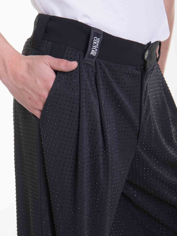 Versace Jeans Couture buy online Loose Fit Button Pants