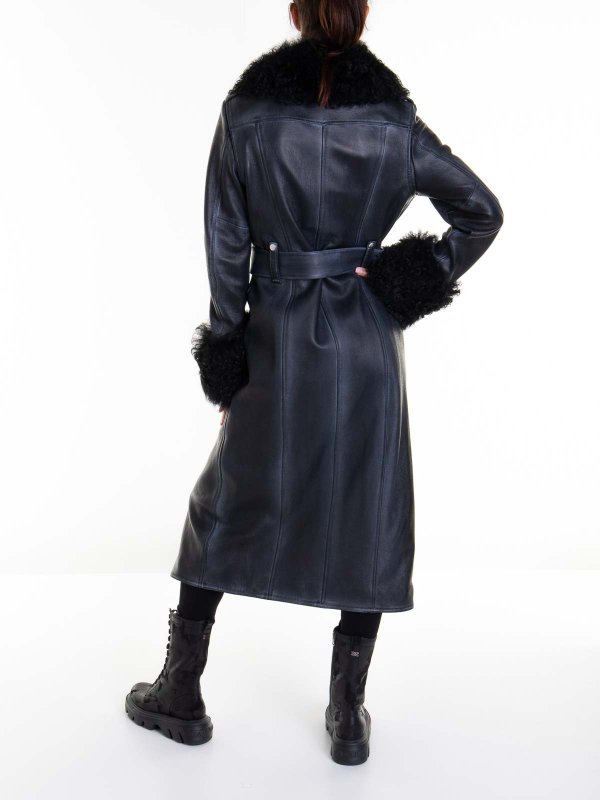 Kurzer Mantel - Schwarz shop online: BLUMARINE