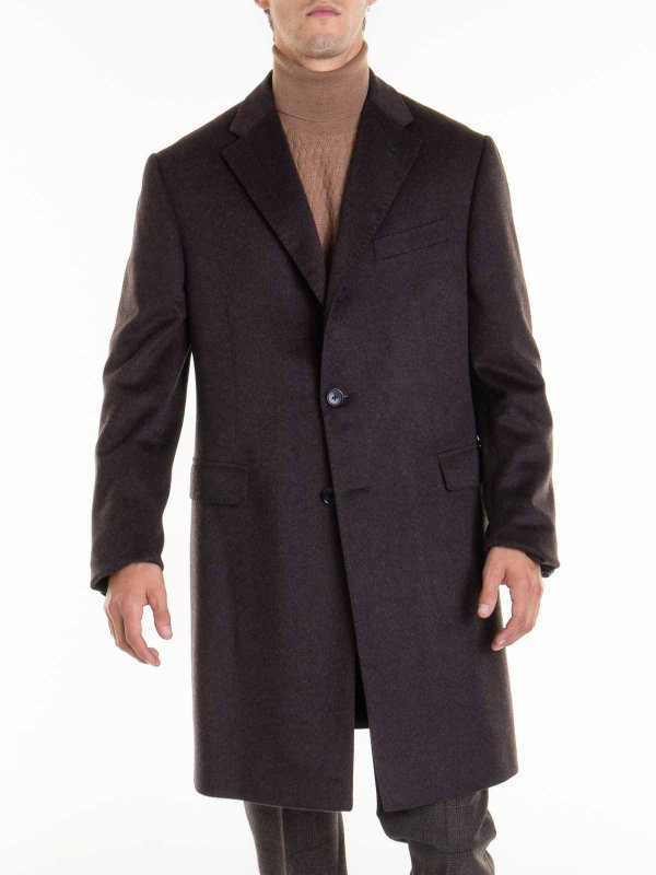 The Best Shops CORNELIANI: Kurze Mäntel - Kurzer Mantel - Braun