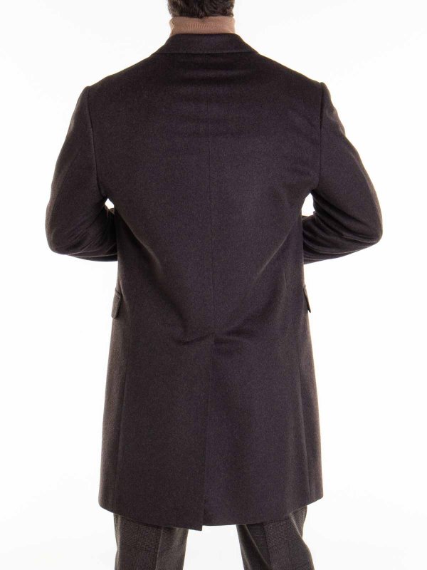 Kurzer Mantel - Braun shop online: CORNELIANI