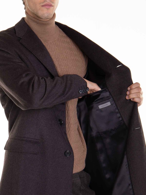 CORNELIANI buy online Kurzer Mantel - Braun