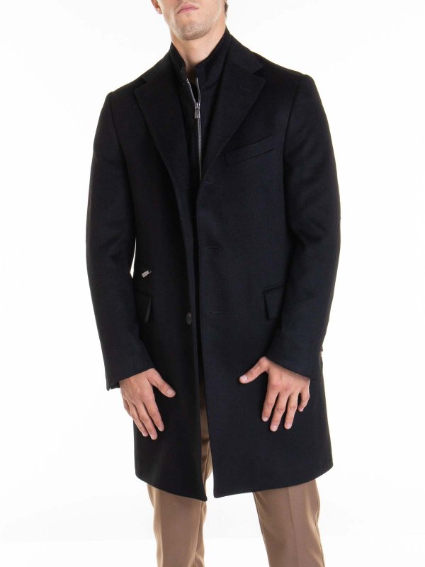 The Best Shops CORNELIANI: ショートコート - ショートコート - 黒