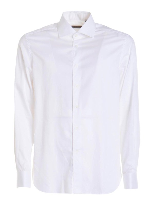 CORNELIANI: Camisas - Camisa - Blanco