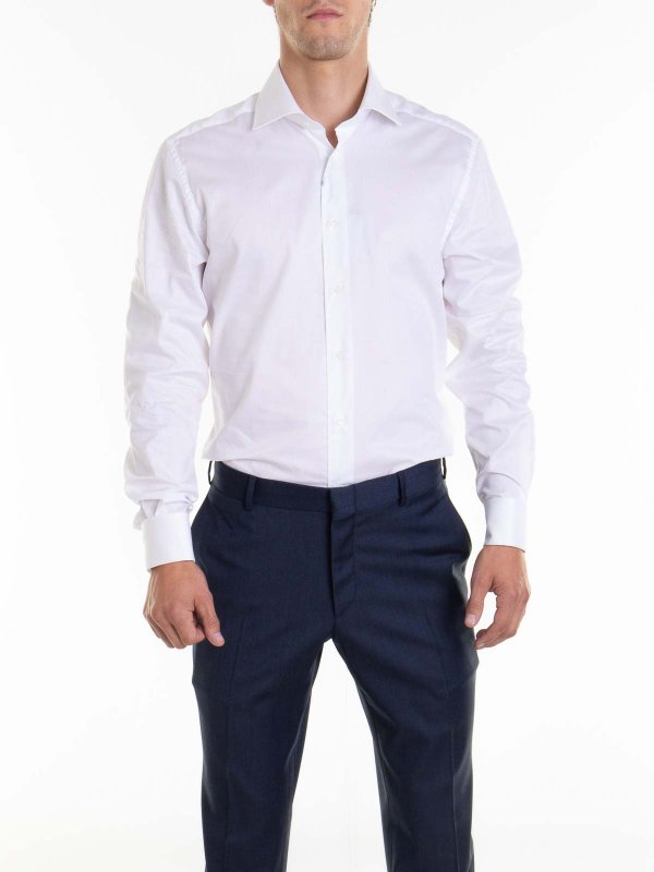 The Best Shops CORNELIANI: Camisas - Camisa - Blanco